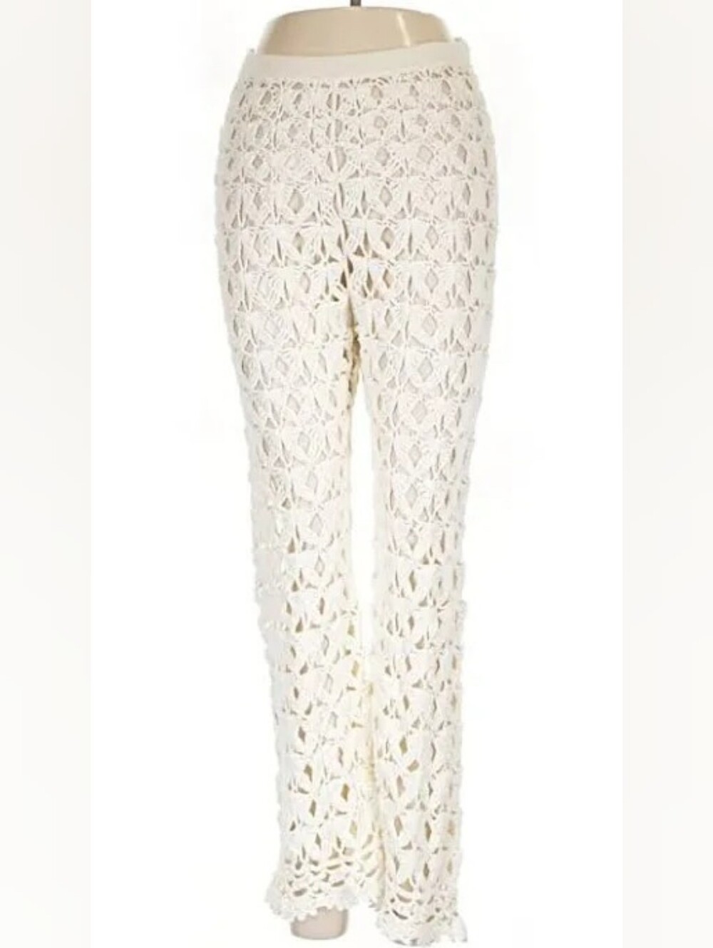 Capittana Crochet Wide-Leg Pants